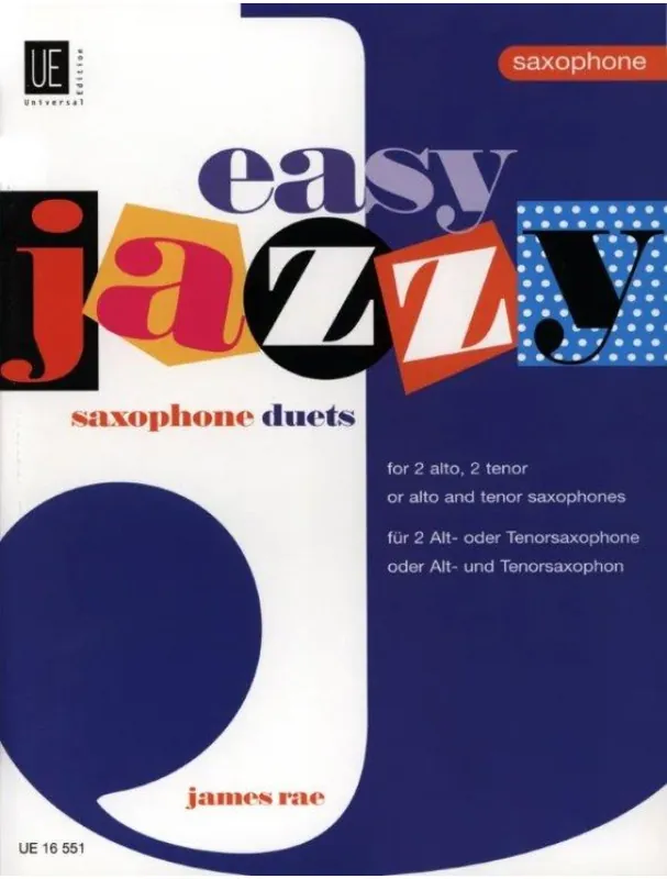 James Rae Easy Jazzy Duets (noty na saxofon) Pouze Dnes