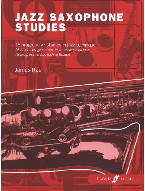 Expresní Doručení James Rae Jazz Saxophone Studies (noty na saxofon)