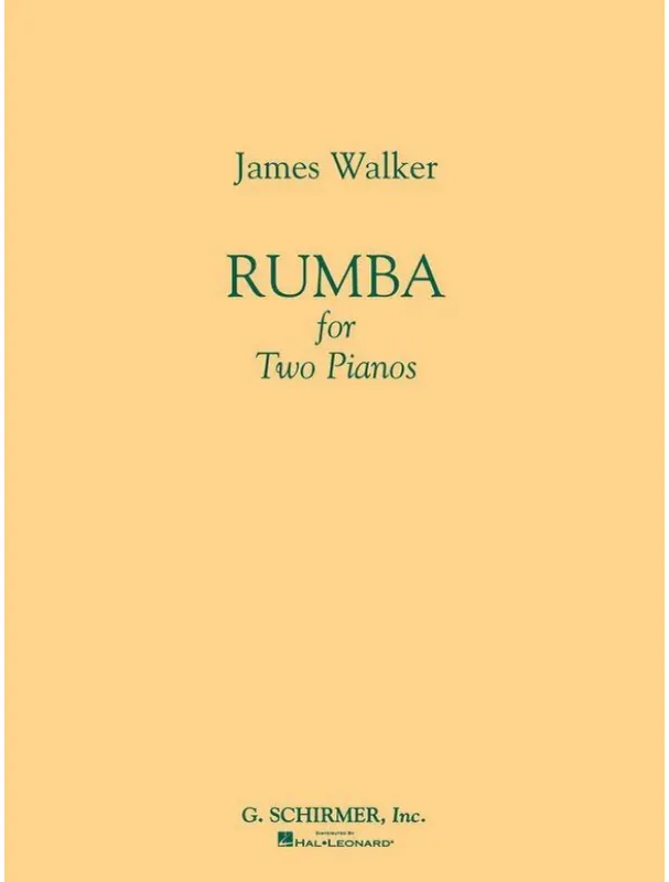 James Walker Rumba (noty na čtyřruční klavír) Nejprodávanější