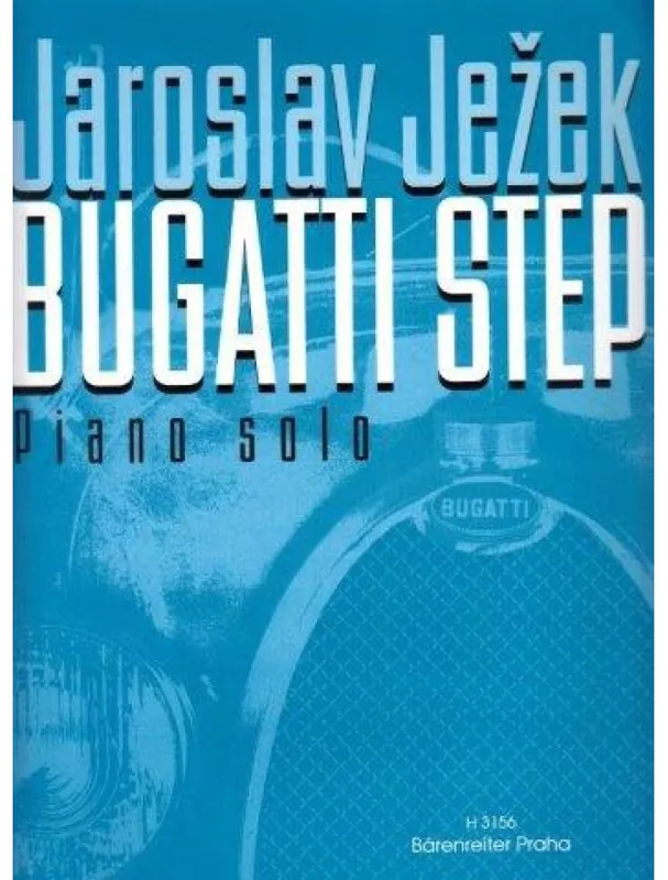 Zlevněný Jaroslav Ježek Bugatti step (noty, klavír sólo)