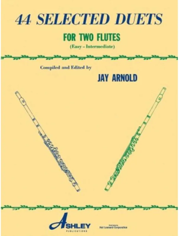 Jay Arnold 44 Selected Duets for Two Flutes - Book 1 (noty na 2 příčné flétny) Cenová Bomba