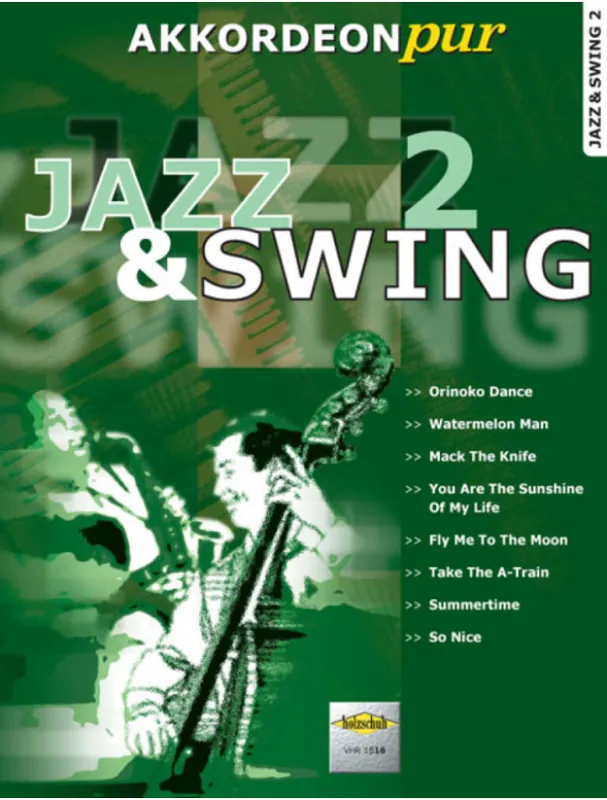 Jazz & Swing 2 (noty na akordeon) Výprodej