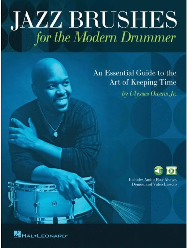 Jazz Brushes for the Modern Drummer (noty na bicí) (+audio & video) Hit Sezóny