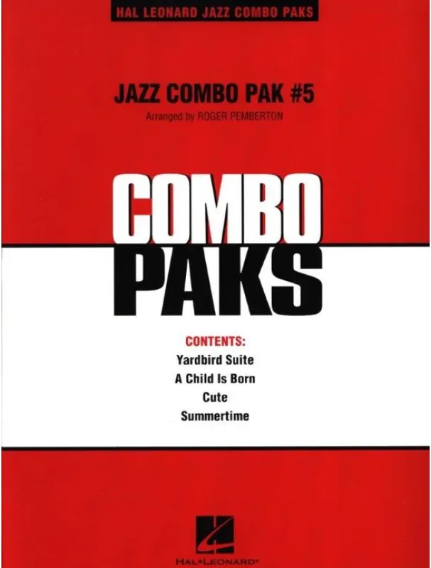 Ihned K Objednání Jazz Combo Pak 5 (noty pro jazzové kombo, party, partitura)