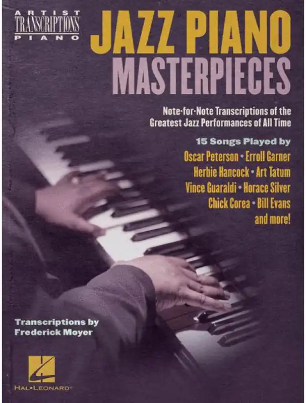 Jazz Piano Masterpieces Note-for-Note Transcriptions (noty na klavír) Ihned K Objednání