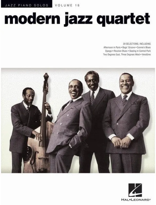 Rychlé Dodání Jazz Piano Solos 18 Modern Jazz Quartet (noty na klavír)