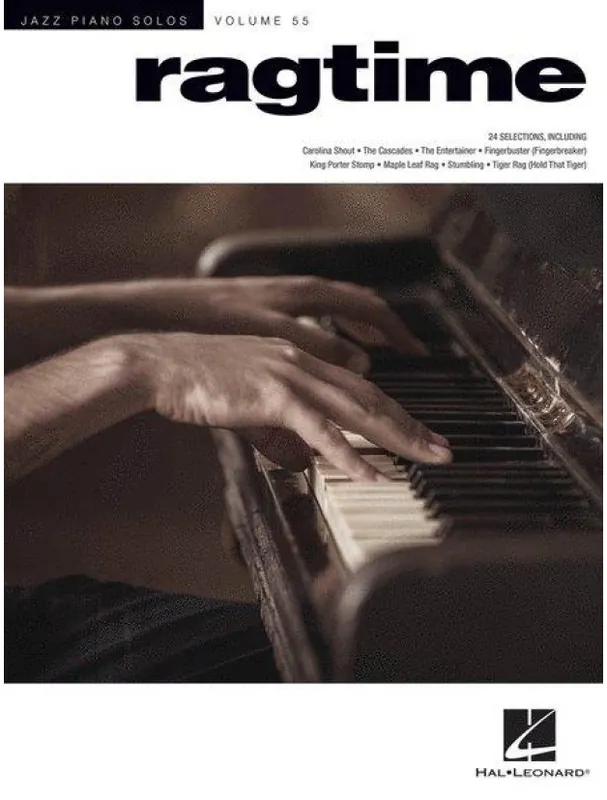 Jazz Piano Solos 55 Ragtime (noty na klavír) Vysoce Kvalitní
