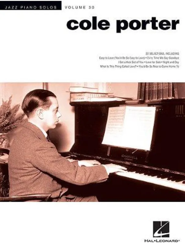 Jazz Piano Solos Series Volume 30 Cole Porter (noty na sólo klavír) Hit Sezóny