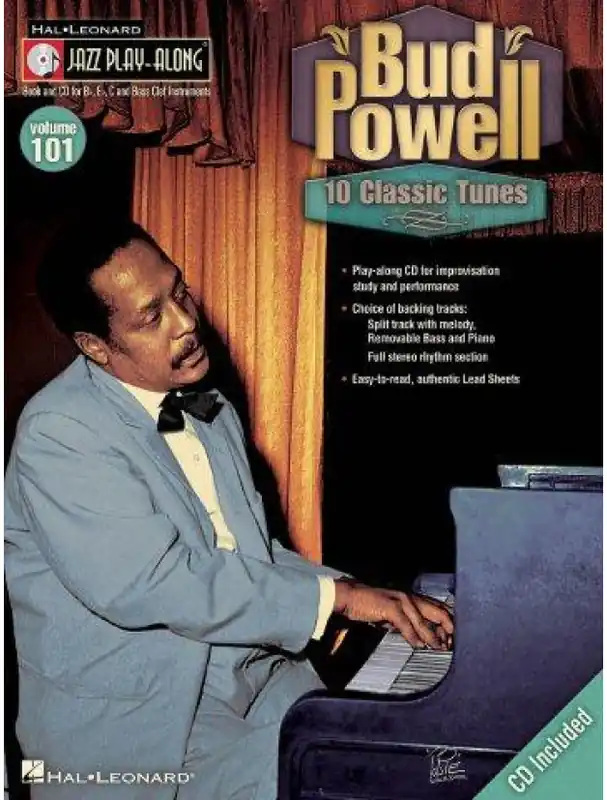 Objednat Nyní Jazz Play-Along 101 Bud Powell (noty, nástroje C, Eb, Bb, basového klíče) (+audio)