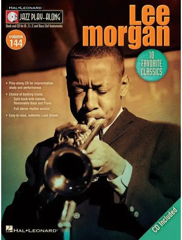 Přímo Od Výrobce Jazz Play-Along 144 Lee Morgan (noty na nástroje C, Eb, Bb, basového klíče) (+audio)