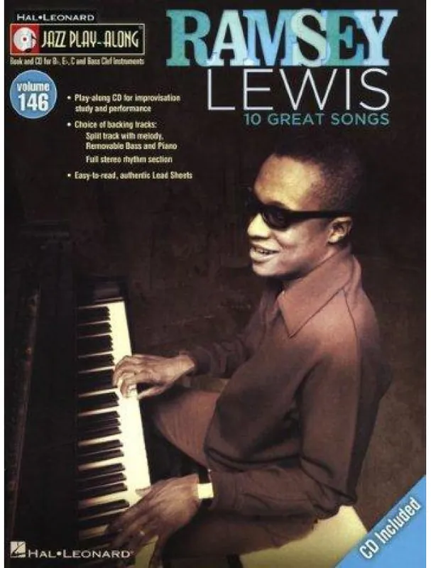 Jazz Play-Along 146 Ramsey Lewis (noty, nástroje C, Eb, Bb, basového klíče) (+audio) Rychlé Dodání