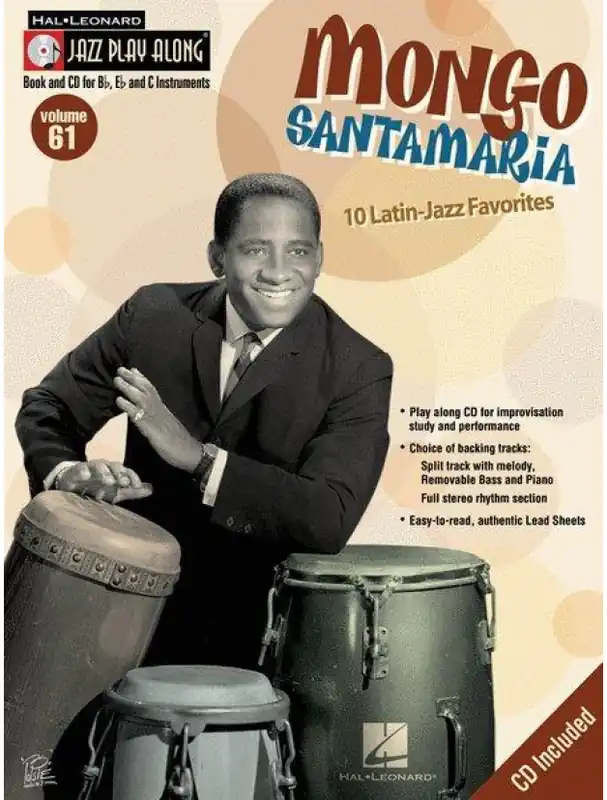 Expresní Doručení Jazz Play-Along 61 Mongo Santamaria (noty na nástroje C, Eb, Bb) (+audio)