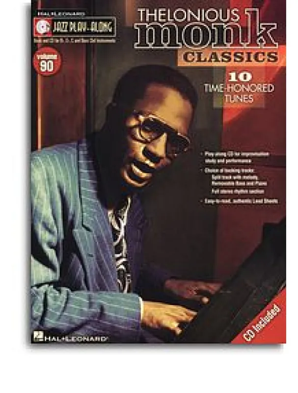 Cenově Výhodný Jazz Play-Along 90 Thelonious Monk Classics (noty, nástroje C, Eb, Bb, basového klíče) (+audio)