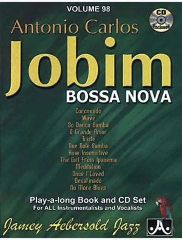 Akce Jazz Play-Along 98 Antonio Carlos Jobim (noty na nástroje C, Eb, Bb, basového klíče) (+audio)