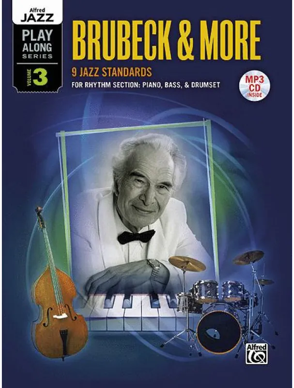 Výhodná Nabídka Jazz Play-Along Series 3 Brubeck & More (noty na klavír, kontrabas, bicí) (+audio)