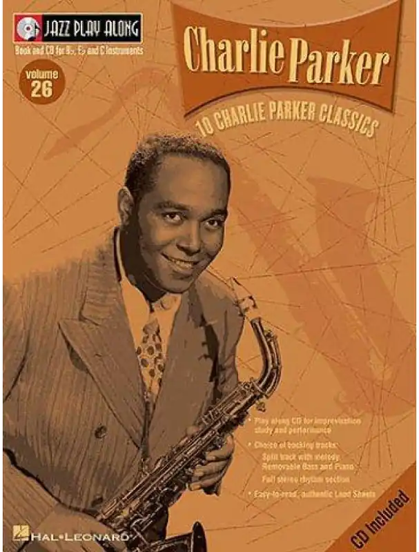 Zlevněný Jazz Play-Along Volume 26 - Charlie Parker (noty, nástroje C, Eb, Bb) (+audio)