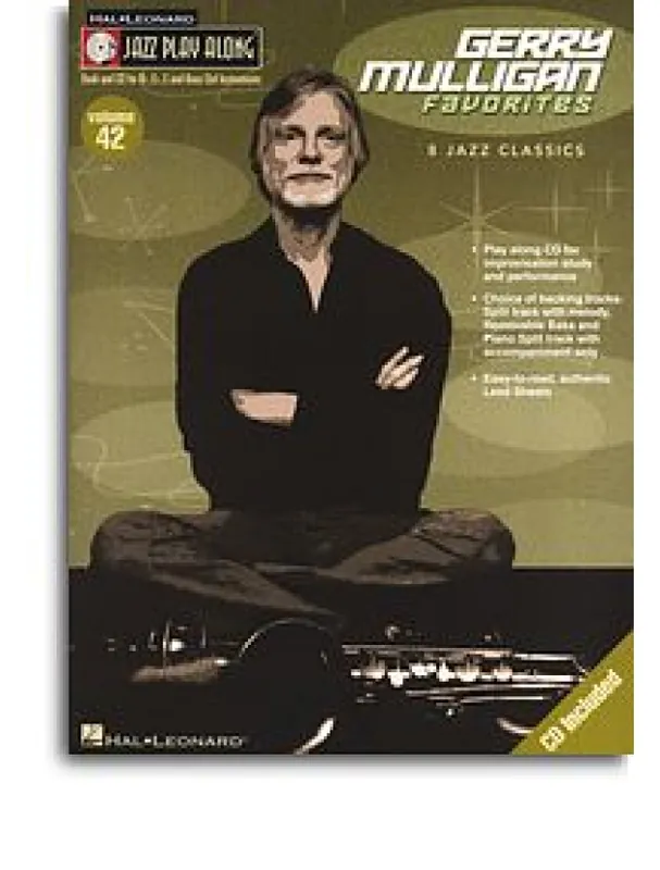 Aktuální Jazz Play-Along Volume 42 - Gerry Mulligan (noty, nástroje Bb, Eb, C, basového klíče) (+audio)
