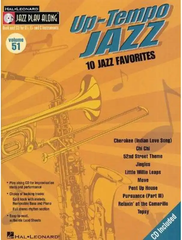Speciální Cena Jazz Play-Along Volume 51 - Up Tempo Jazz (noty, nástroje C, Eb, Bb) (+audio)