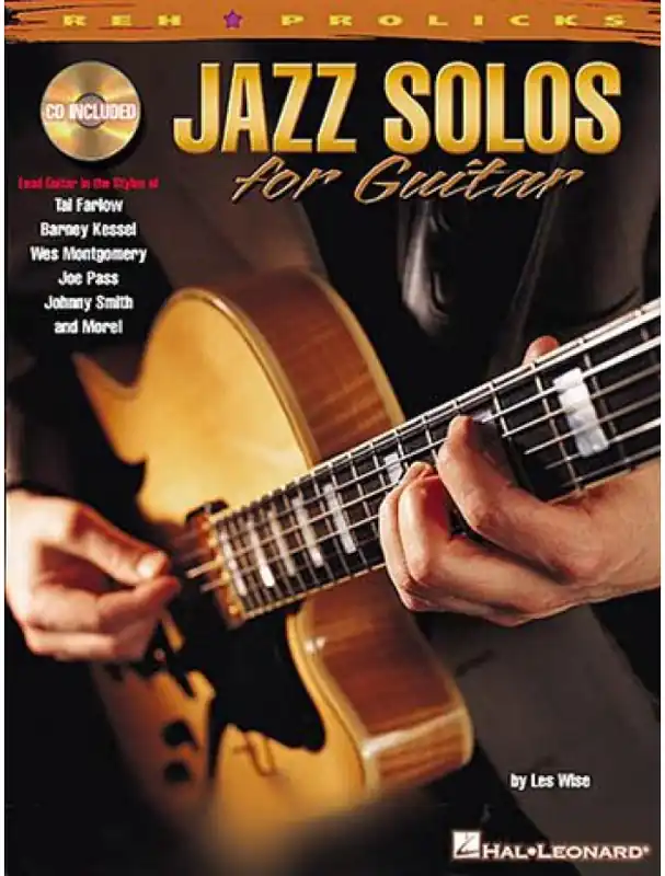 Sezónní Sleva Jazz Solos For Guitar (noty, tabulatury, kytara) (+audio)