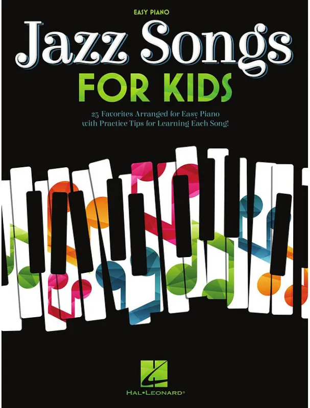 Sezónní Sleva Jazz Songs for Kids (noty na snadný klavír)