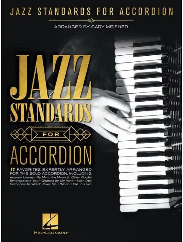 Oblíbený Jazz Standards for Accordion (noty na akordeon)