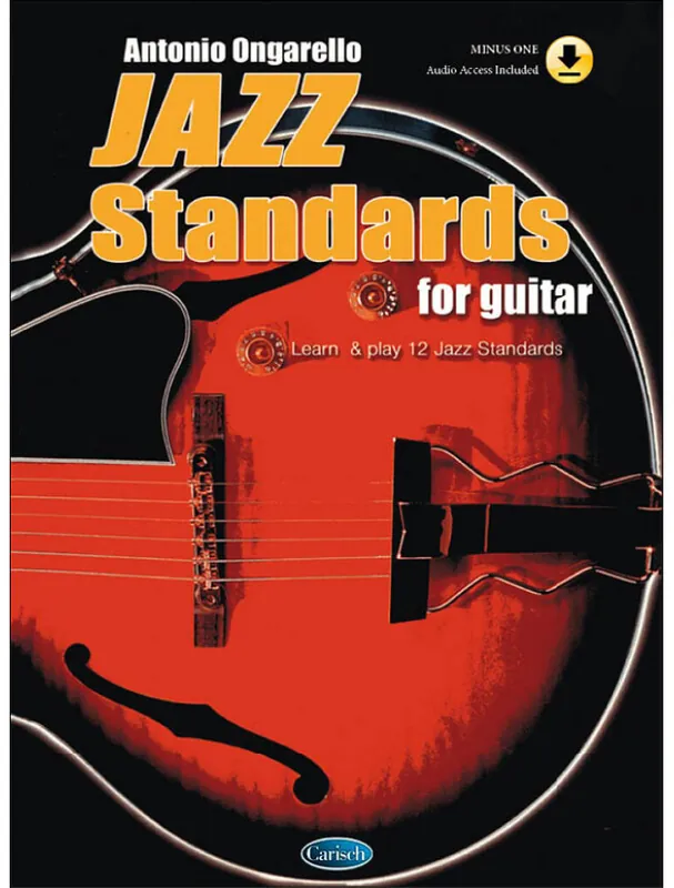Nejprodávanější Jazz Standards For Guitar (noty na kytaru)(+audio)
