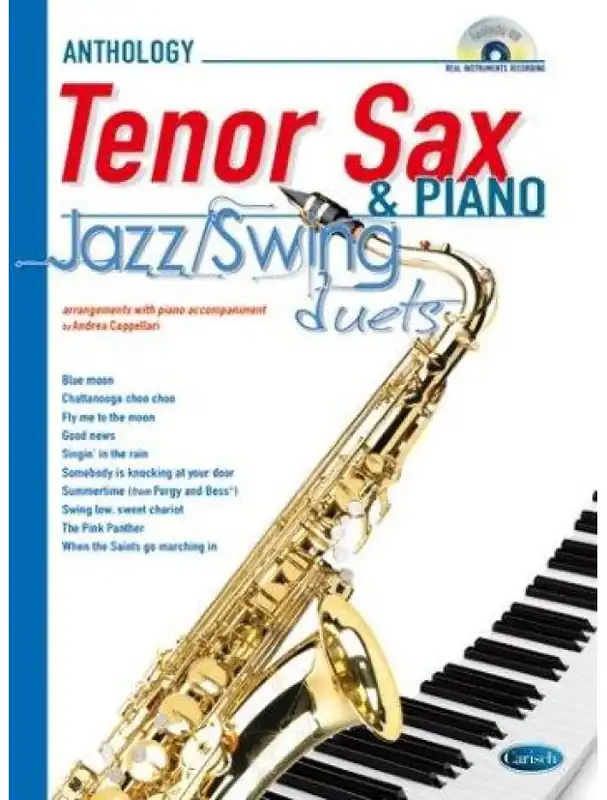 Jazz Swing Duets for Sax & Piano (noty na saxofon, klavír) (+audio) Nejlepší Cena