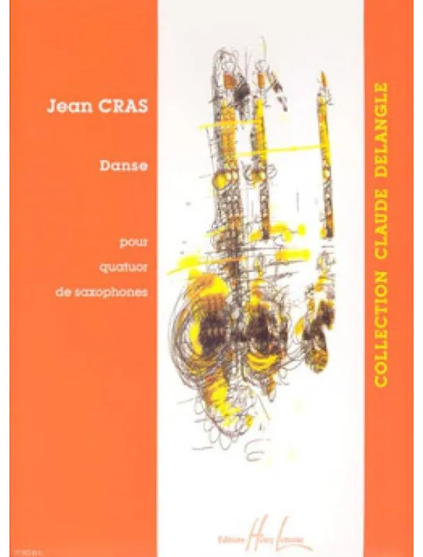 Super Cena Jean Cras Danse (noty pro saxofonový kvartet)