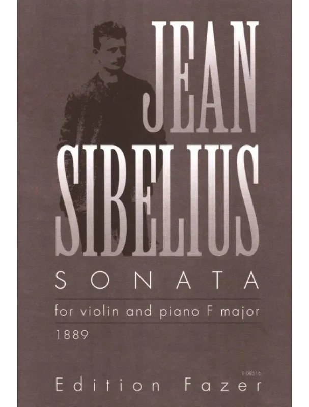 Jean Sibelius Sonata F Major (noty na housle, klavír) Cenová Bomba