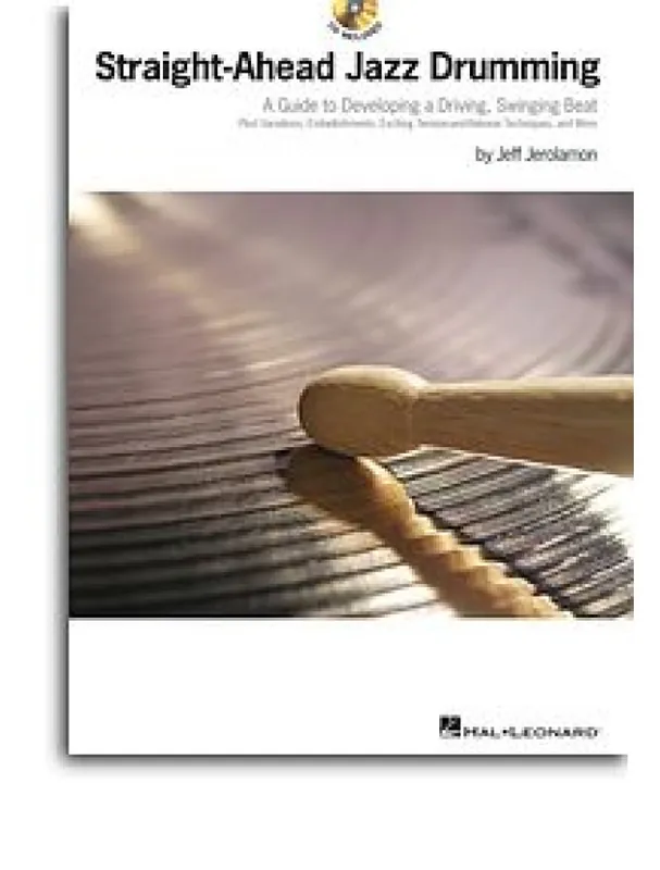 Jeff Jerolamon Straight-Ahead Jazz Drumming (noty, bicí) (+audio) Aktuální
