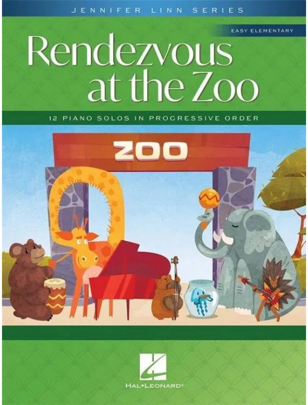 Odeslání Ihned Jennifer Linn Rendezvous at the Zoo (noty na klavír)