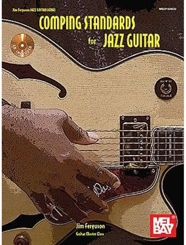 Levný Jim Ferguson Comping Standards For Jazz Guitar (noty, tabulatury na kytaru) (+audio)