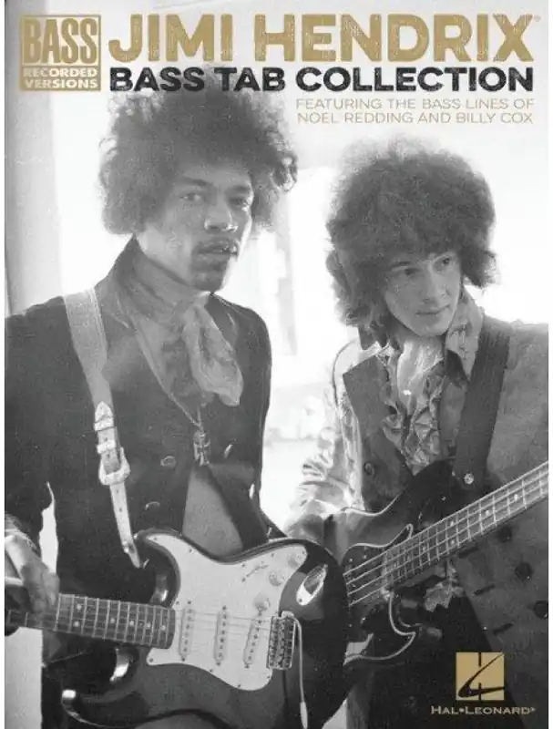 Jimi Hendrix Bass Tab Collection - Bass Recorded Versions (noty, tabulatury na baskytaru) Ověřený