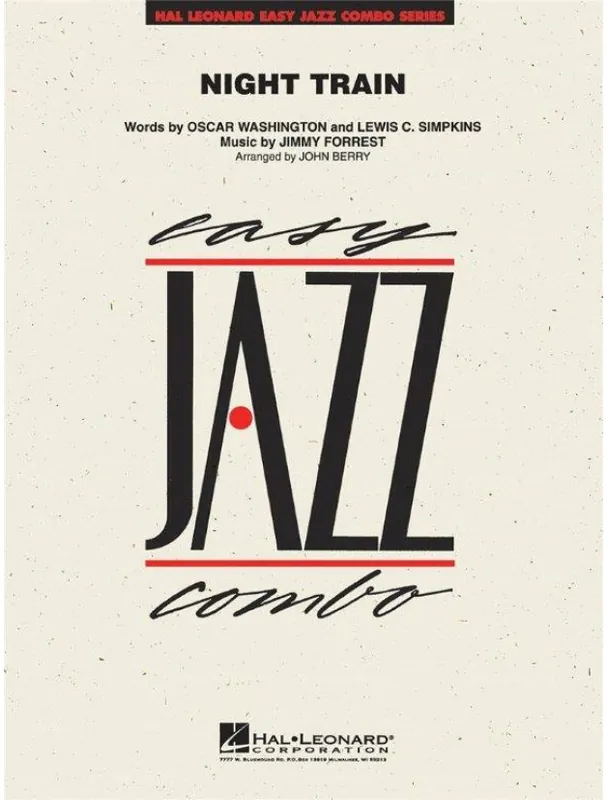 Jimmy Forrest Night Train (snadné noty pro jazzové kombo, party, partitura) Nejprodávanější