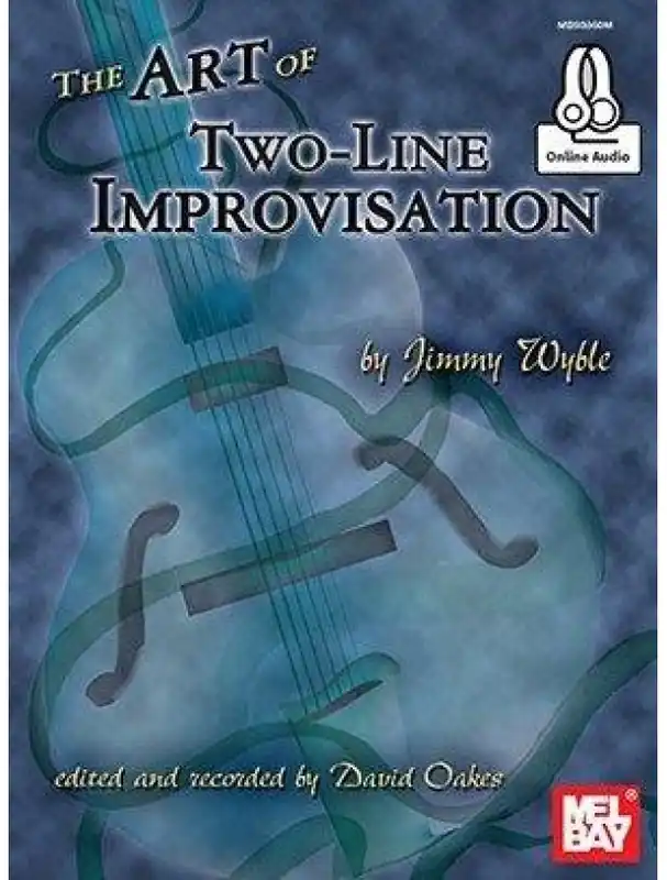 Nejlepší Volba Jimmy Wyble The Art Of Two-Line Improvisation (noty, tabulatury na kytaru) (+audio)
