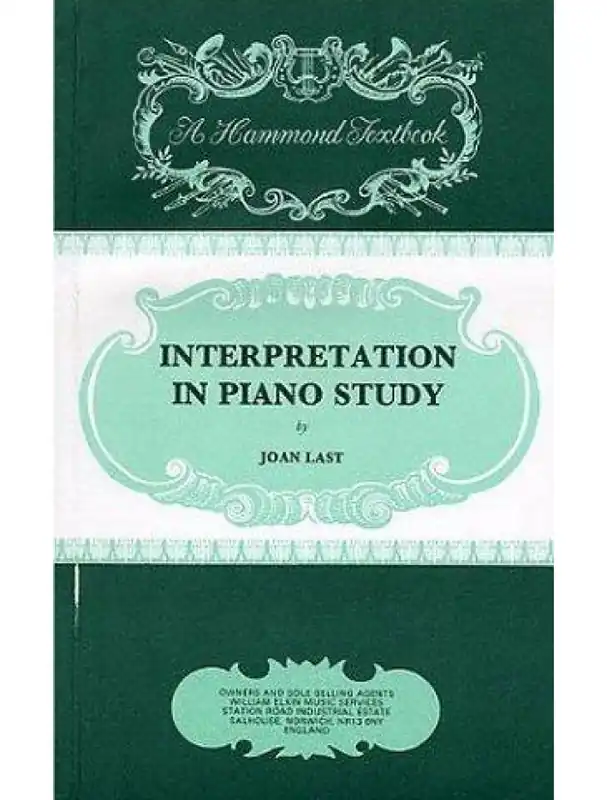 Joan Last Interpretation In Piano Study (noty na sólo klavír) Bezpečná Platba