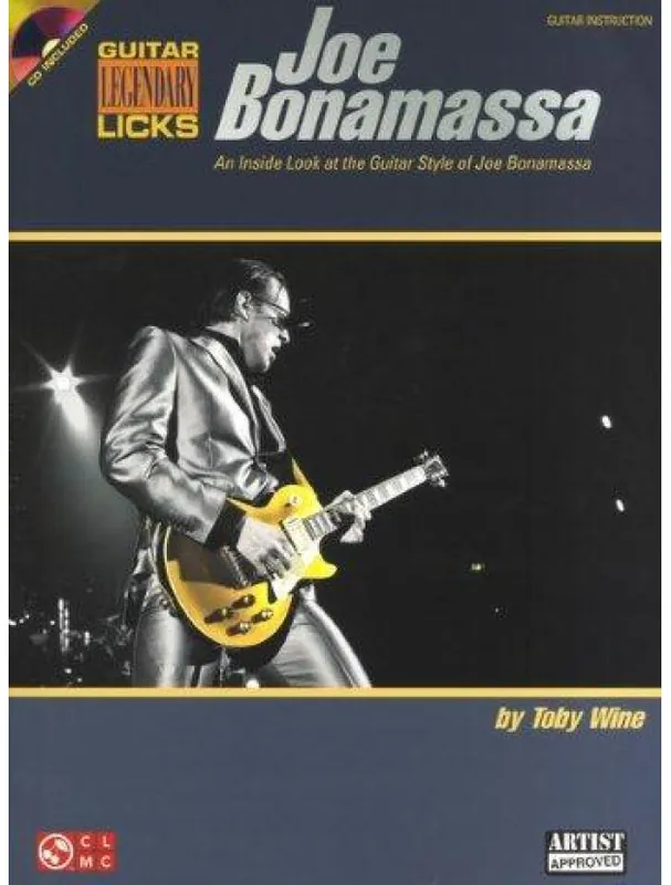 Joe Bonamassa Legendary Licks (noty, tabulatury na kytaru) (+audio) Výhodná Nabídka