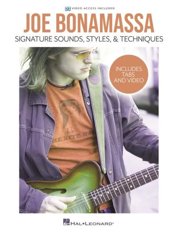 Dokud Zásoby Vydrží Joe Bonamassa Signature Sounds, Styles & Techniques (noty, tabulatury na kytaru) (+video)