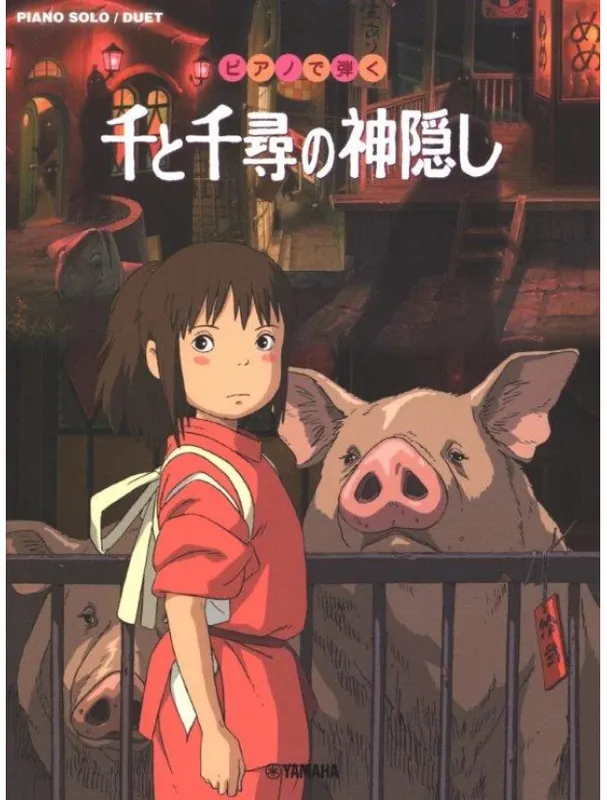 Nejlepší Volba Joe Hisaishi Spirited Away / Cesta do fantazie (noty na sólo/čtyřruční klavír)