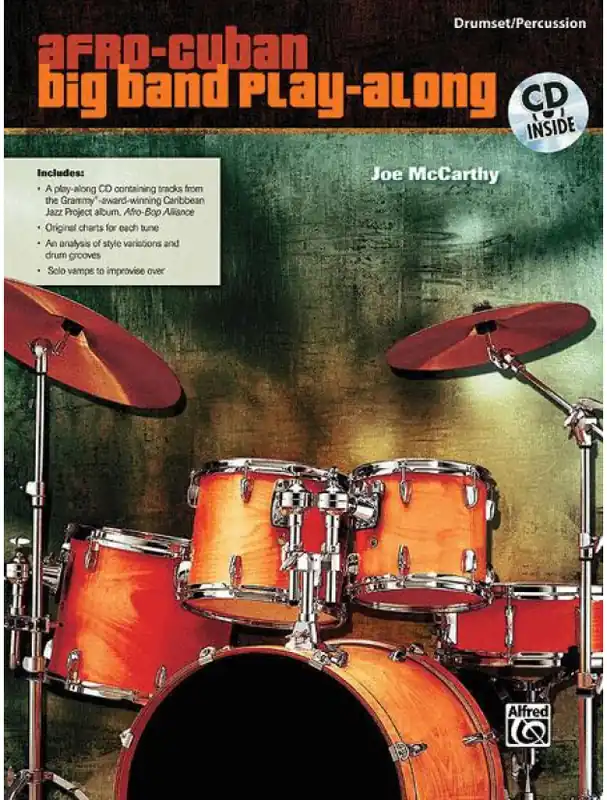 Cenově Výhodný Joe McCarthy Afro-Cuban Big Band Play-Along (noty na bicí)