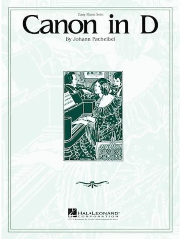 Johann Pachelbel Canon in D / Kánon v D (noty na snadný klavír) Ověřený