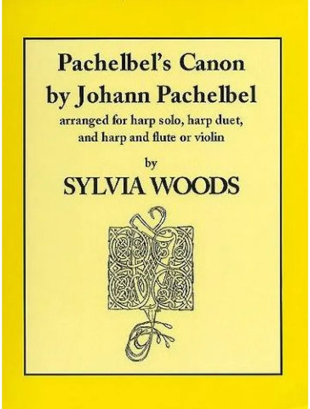 Rychlé Dodání Johann Pachelbel Pachelbel‘s Canon (noty na harfu, příčnou flétnu, housle)