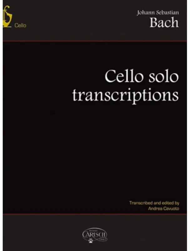 Akce Johann Sebastian Bach Cello Solo Transcriptions (noty na violoncello)
