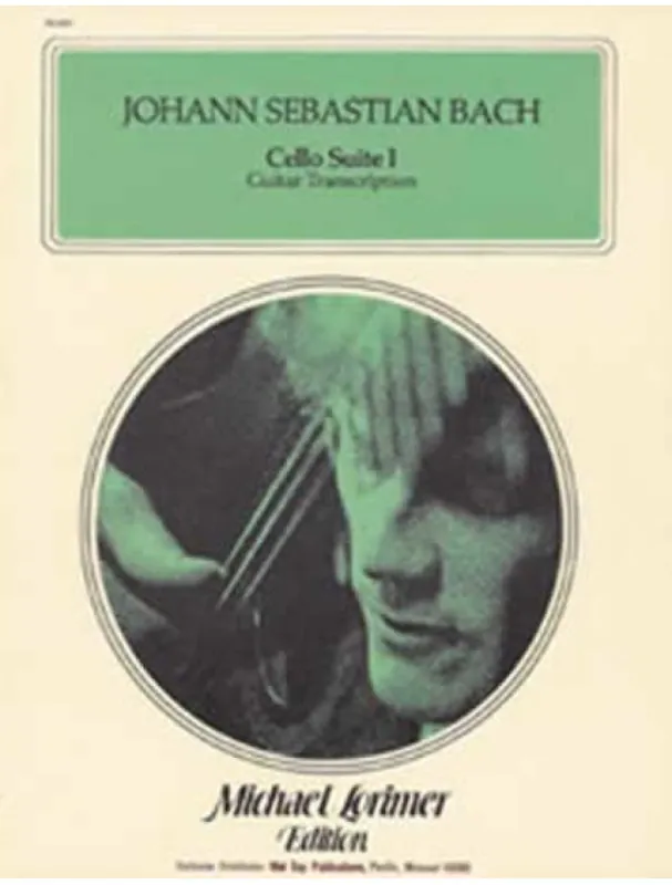 Koupit Online Johann Sebastian Bach Cello Suite 1 (noty na kytaru)