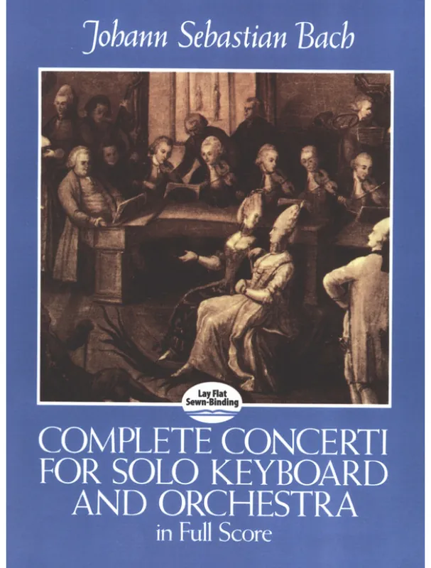 Johann Sebastian Bach Complete Concerti (noty, partitury) Aktuální