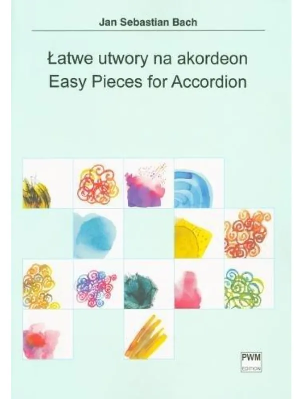Ověřený Johann Sebastian Bach Easy Pieces (noty na akordeon)