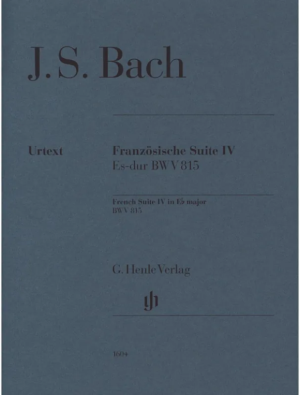 Johann Sebastian Bach Französische Suite IV - D-moll BWV 815 (noty na klavír) Víkendová Akce