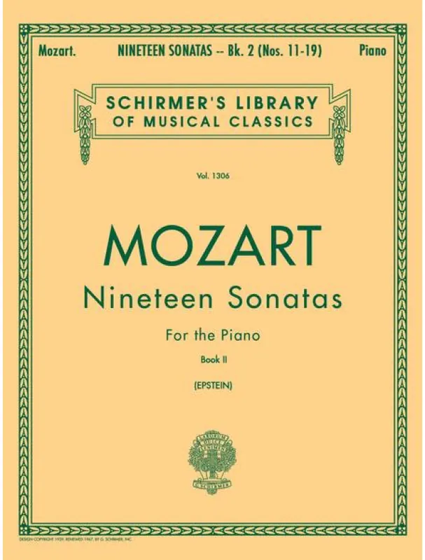 Johannes Brahms 19 Sonatas For The Piano Book II (noty na klavír) Horká Nabídka