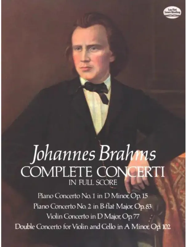 Johannes Brahms Complete Concerti (noty, partitura) Finální Výprodej