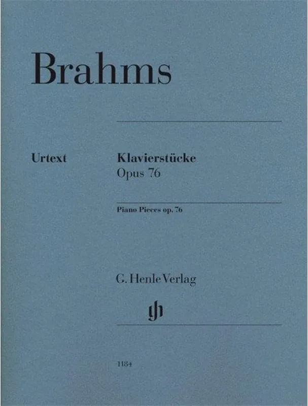 Objednat Nyní Johannes Brahms Piano Pieces Op.76 (noty na klavír)